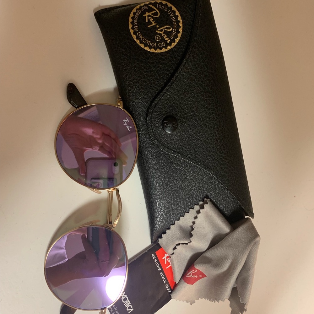 Lilac Ray Ban Sunglasses